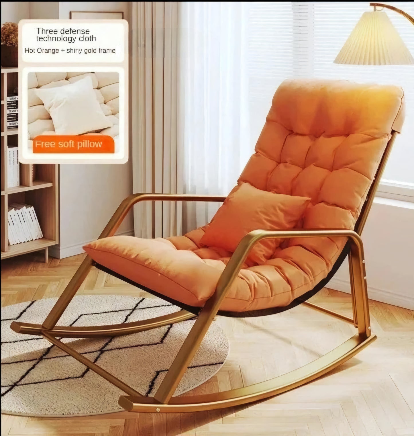 Contemporary Comfort Rocking Chair